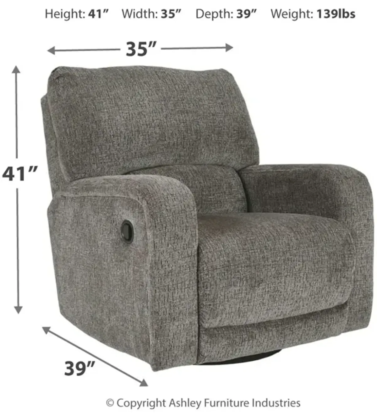 Wittlich Swivel Glider Recliner