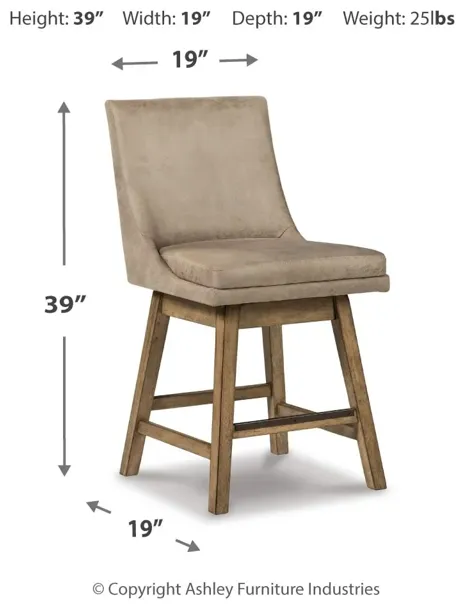 Tallenger Counter Height Bar Stool