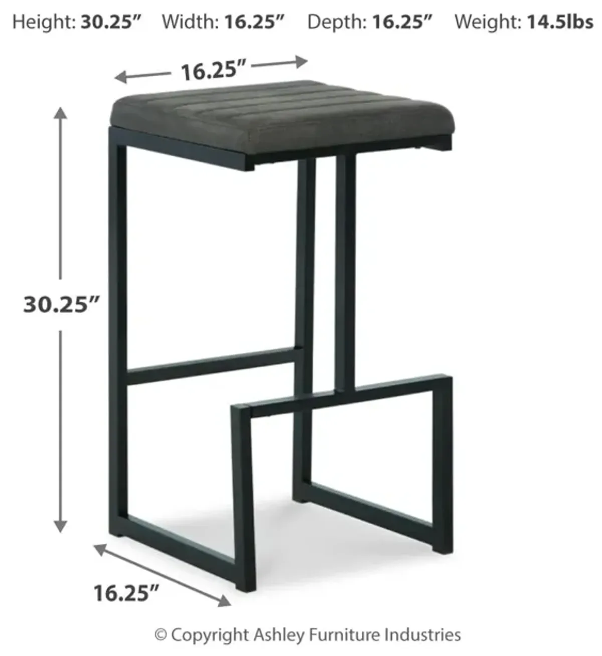 Strumford Bar Height Bar Stool