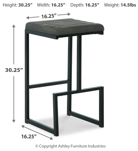 Strumford Bar Height Bar Stool