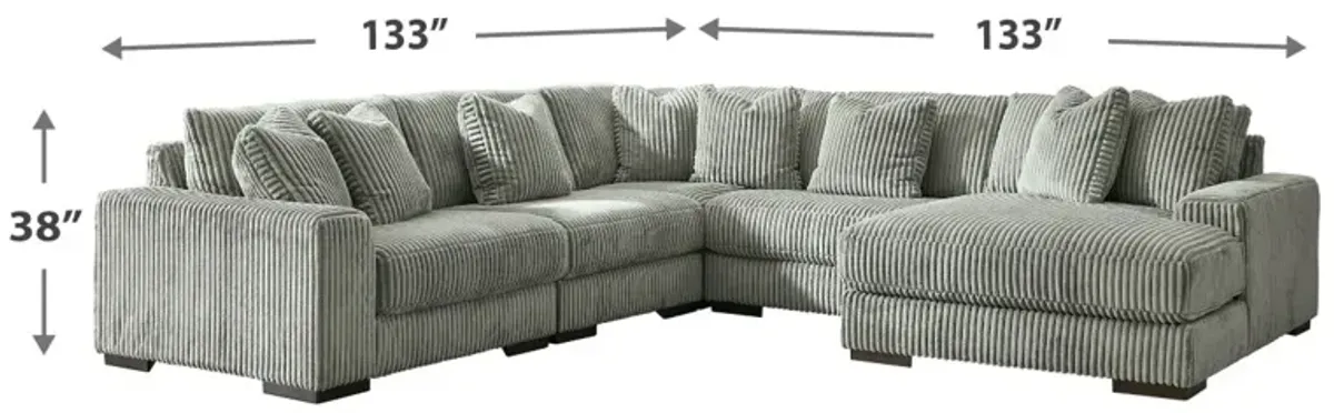 Lindyn 5-Piece Sectional With Chaise