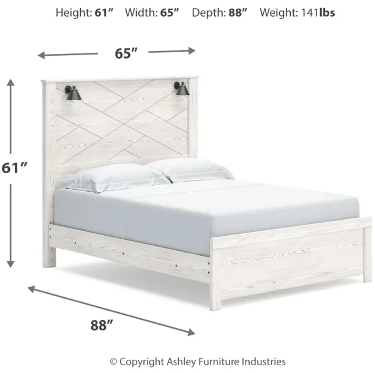 Gerridan Queen Panel Bed