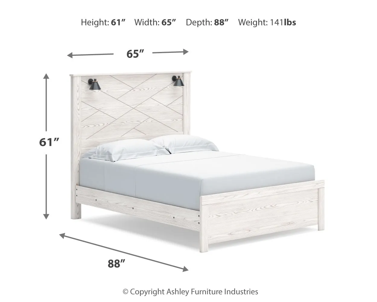 Gerridan Queen Panel Bed