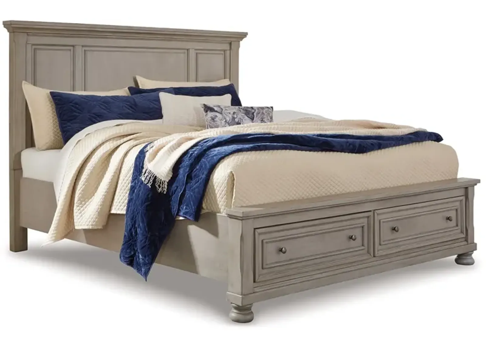 Lettner Panel Storage Bed King