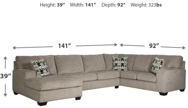 Ballinasloe 3-Piece Sectional