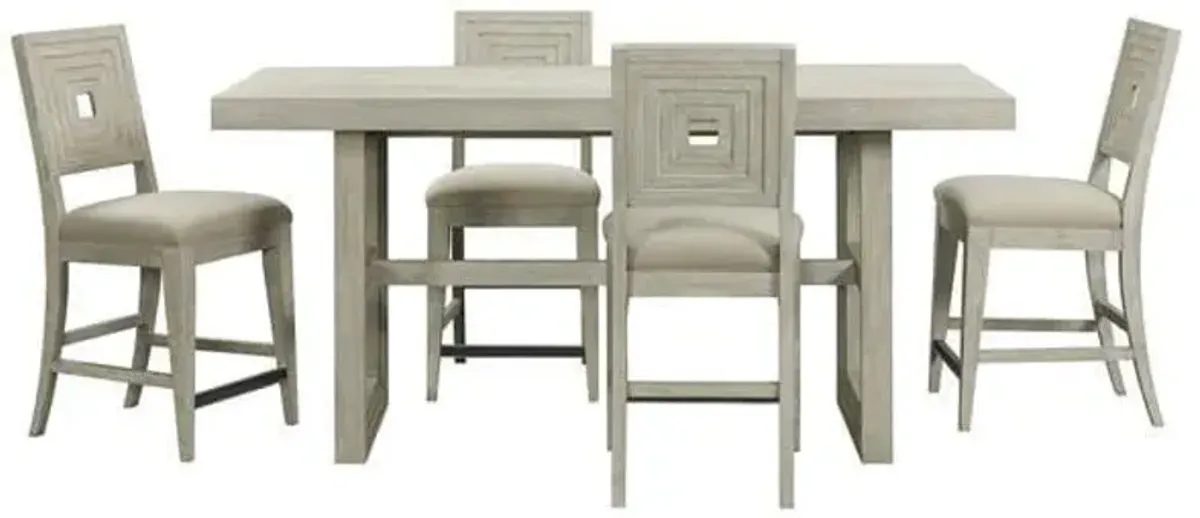 Cassandra 5-Pc Counter Height Dining Set