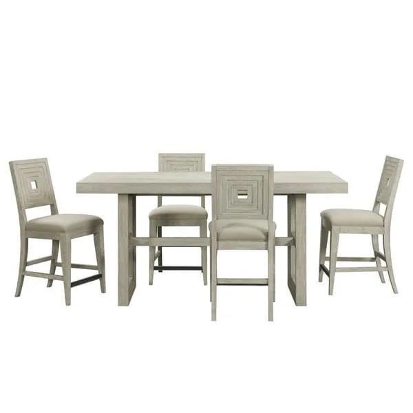 Cassandra 5-Pc Counter Height Dining Set