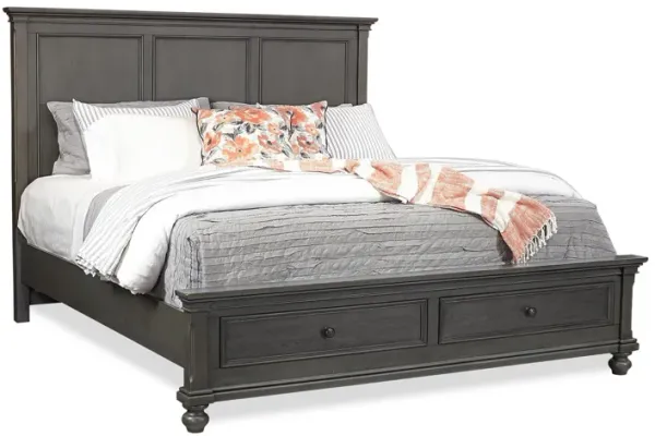 Oakford Queen Panel Storage Bed
