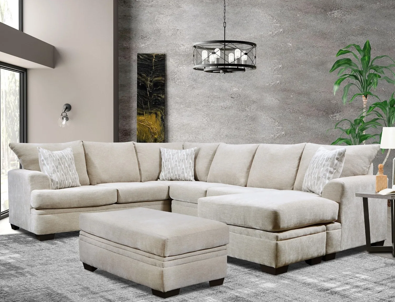 Mercer 2-Piece Sectional