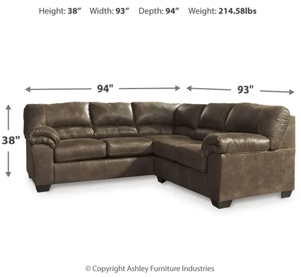 Bladen 2-Piece Sectional