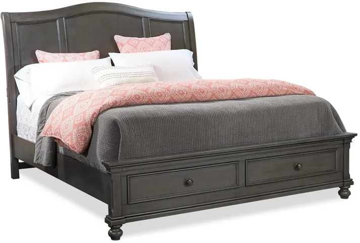 Oakford King Sleigh Storage Bed