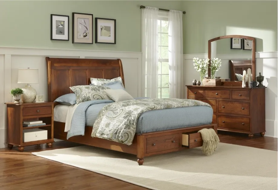 Covington Queen Storage Bed