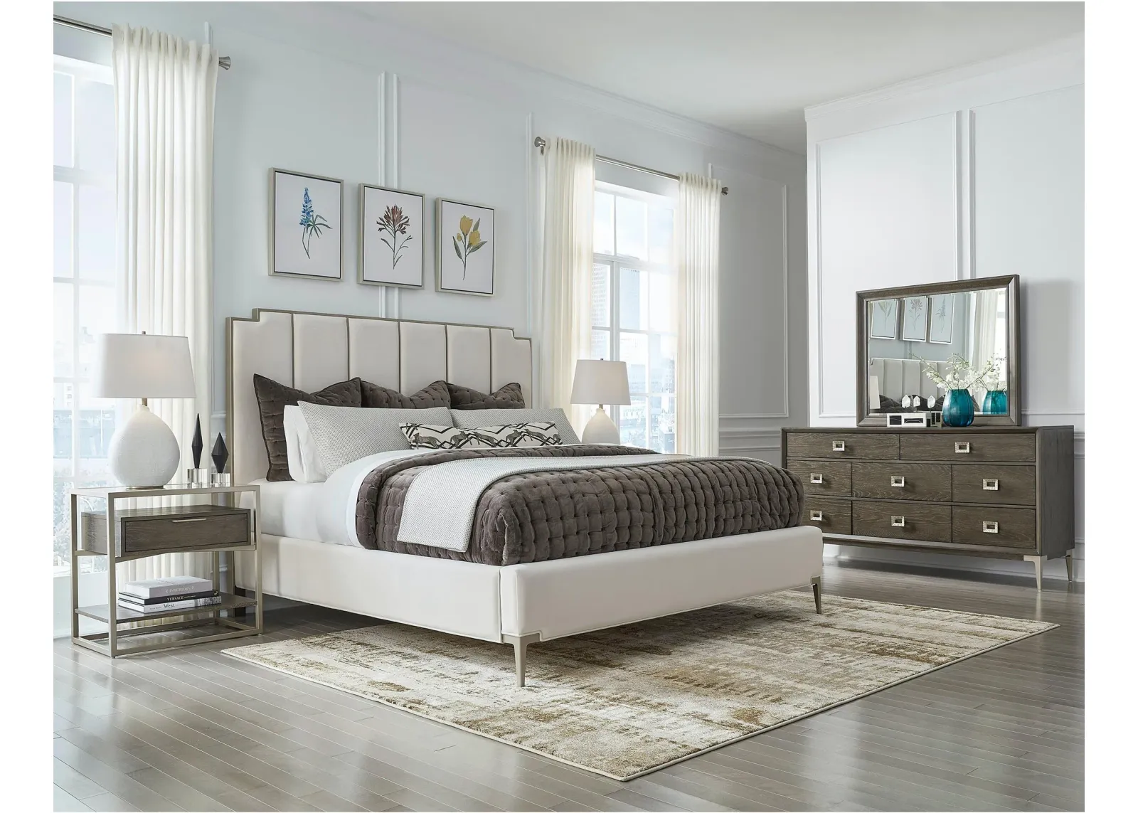 Boulevard Queen Upholsteredolstered Bed