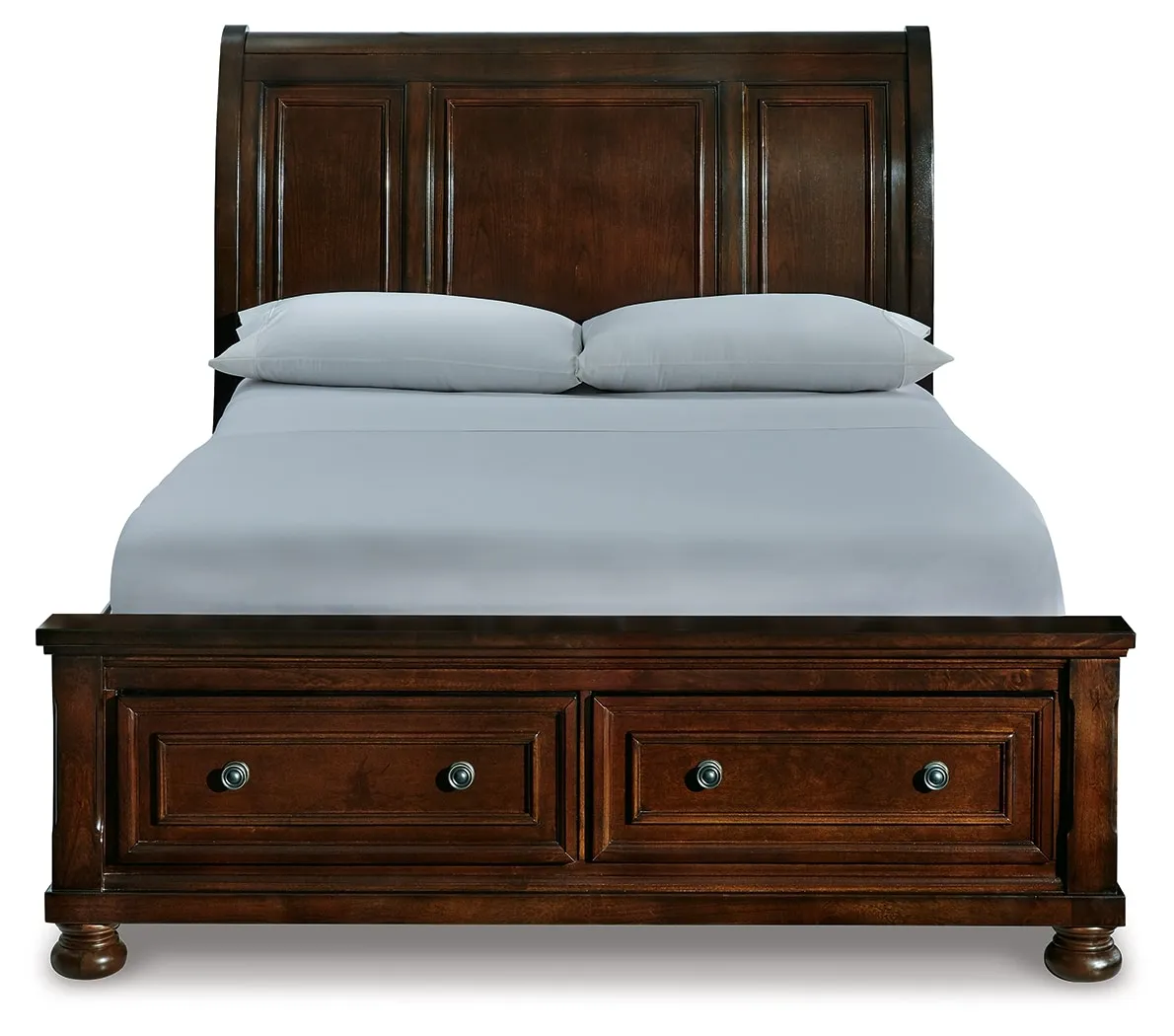 Queen Sleigh Storage Bed