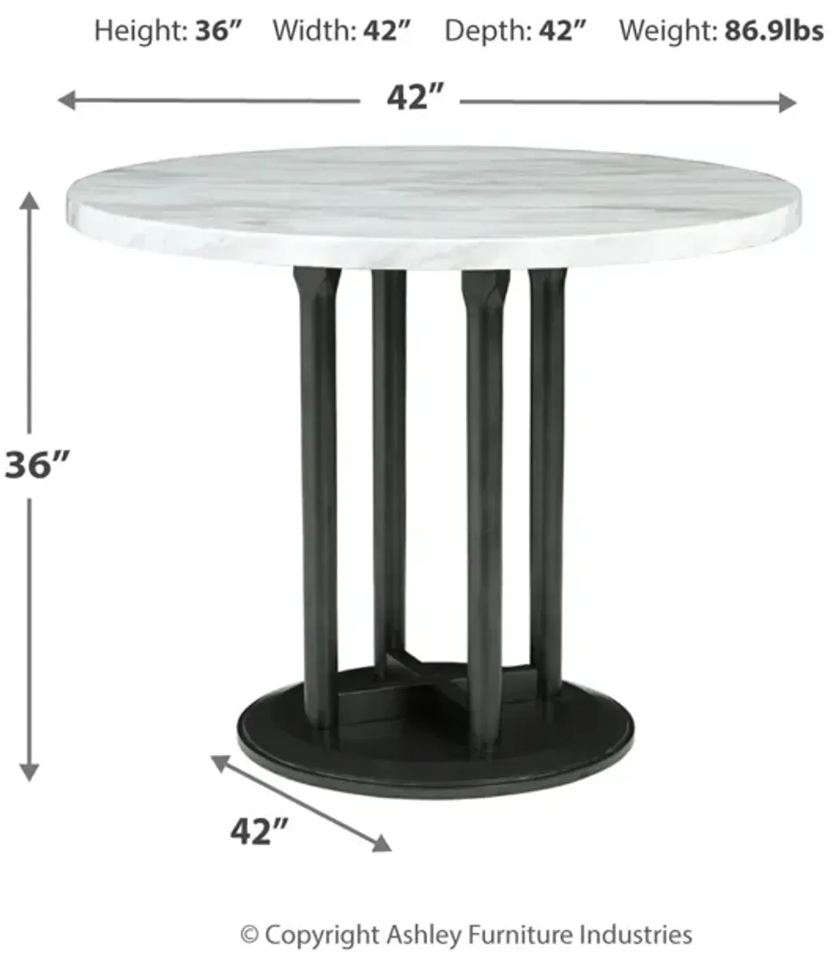 Centiar Counter Height Dining Table