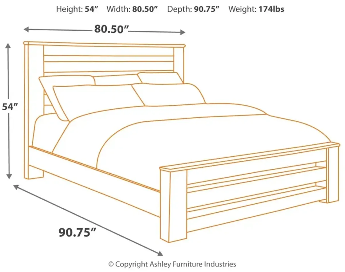 Zelen Panel Bed King