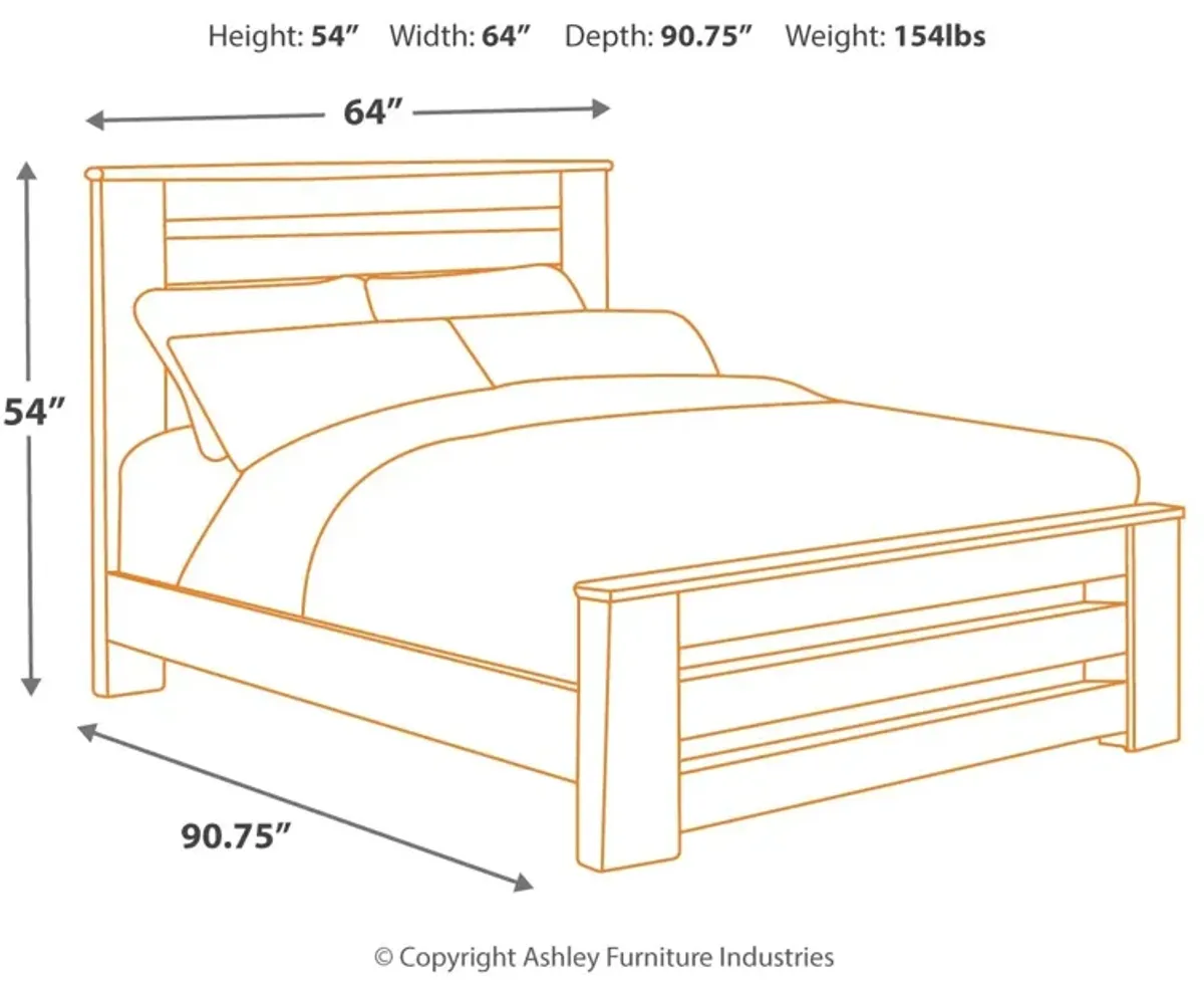 Zelen Panel Bed Queen