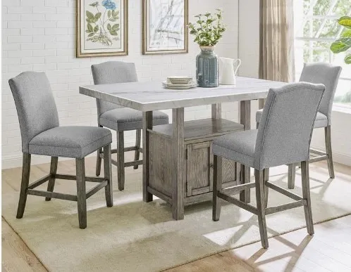 Ethan 5-Pc Counter Height Dining Set