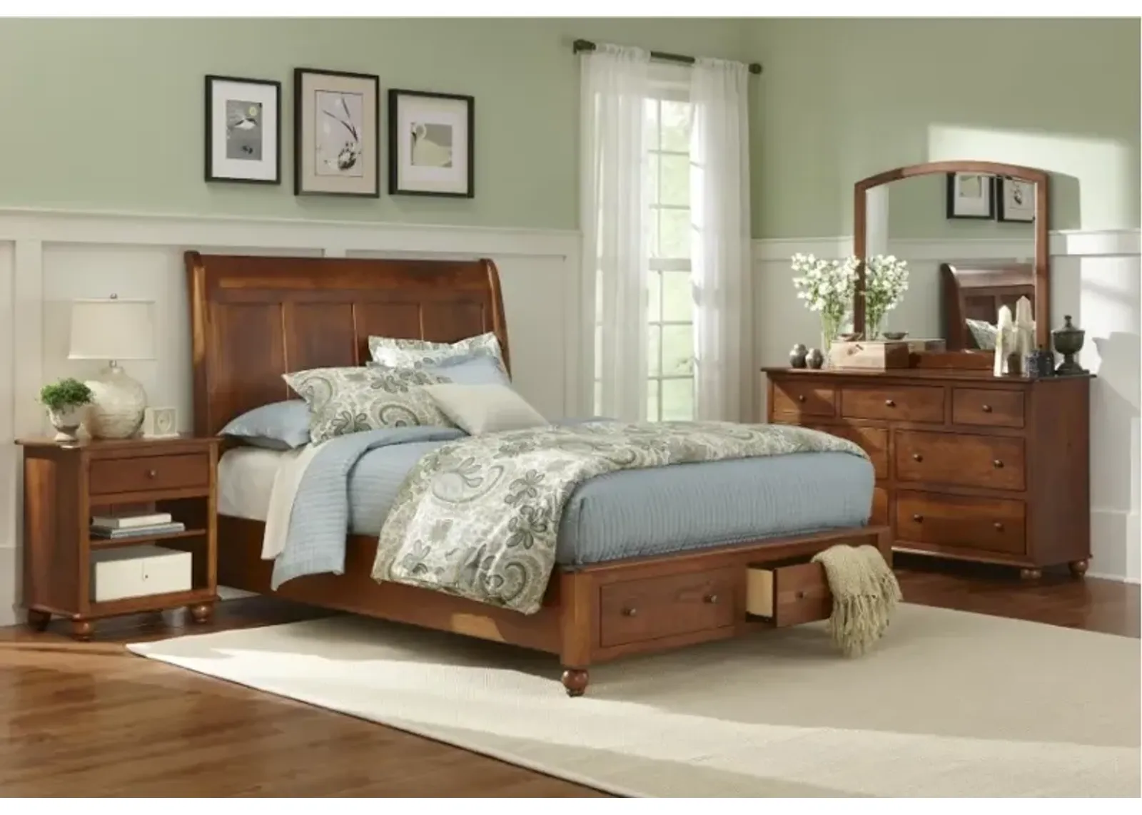 Covington King Storage Bed