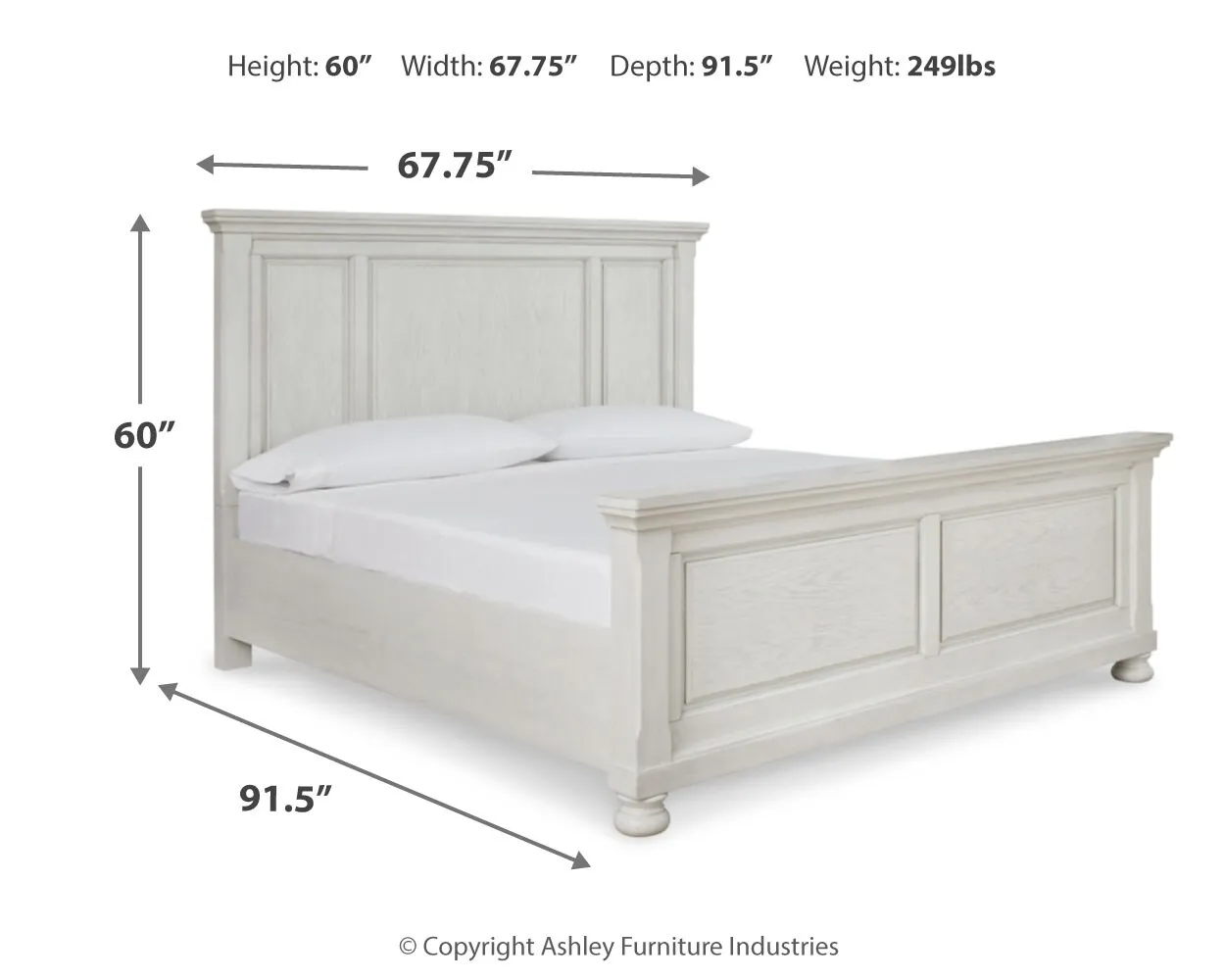 Robbinsdale Panel Bed Queen