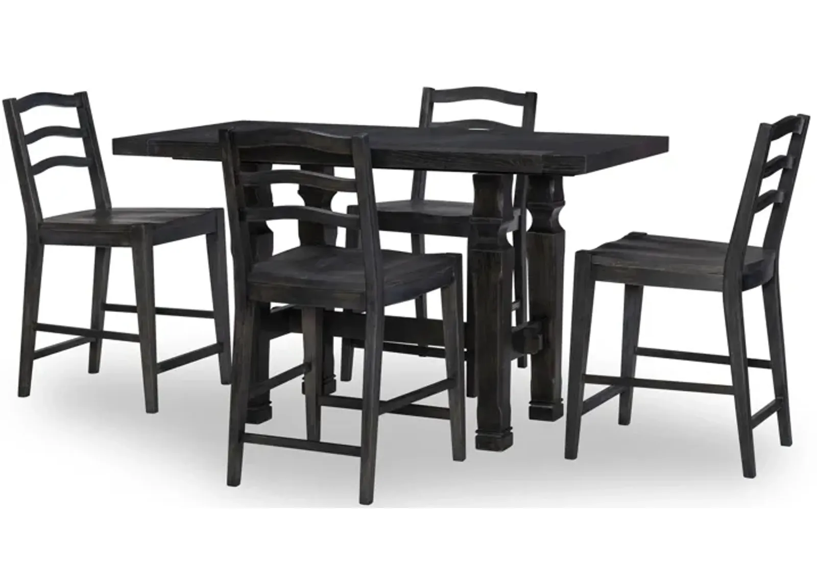 Hensley 5-Pc Counter Height Dining Set