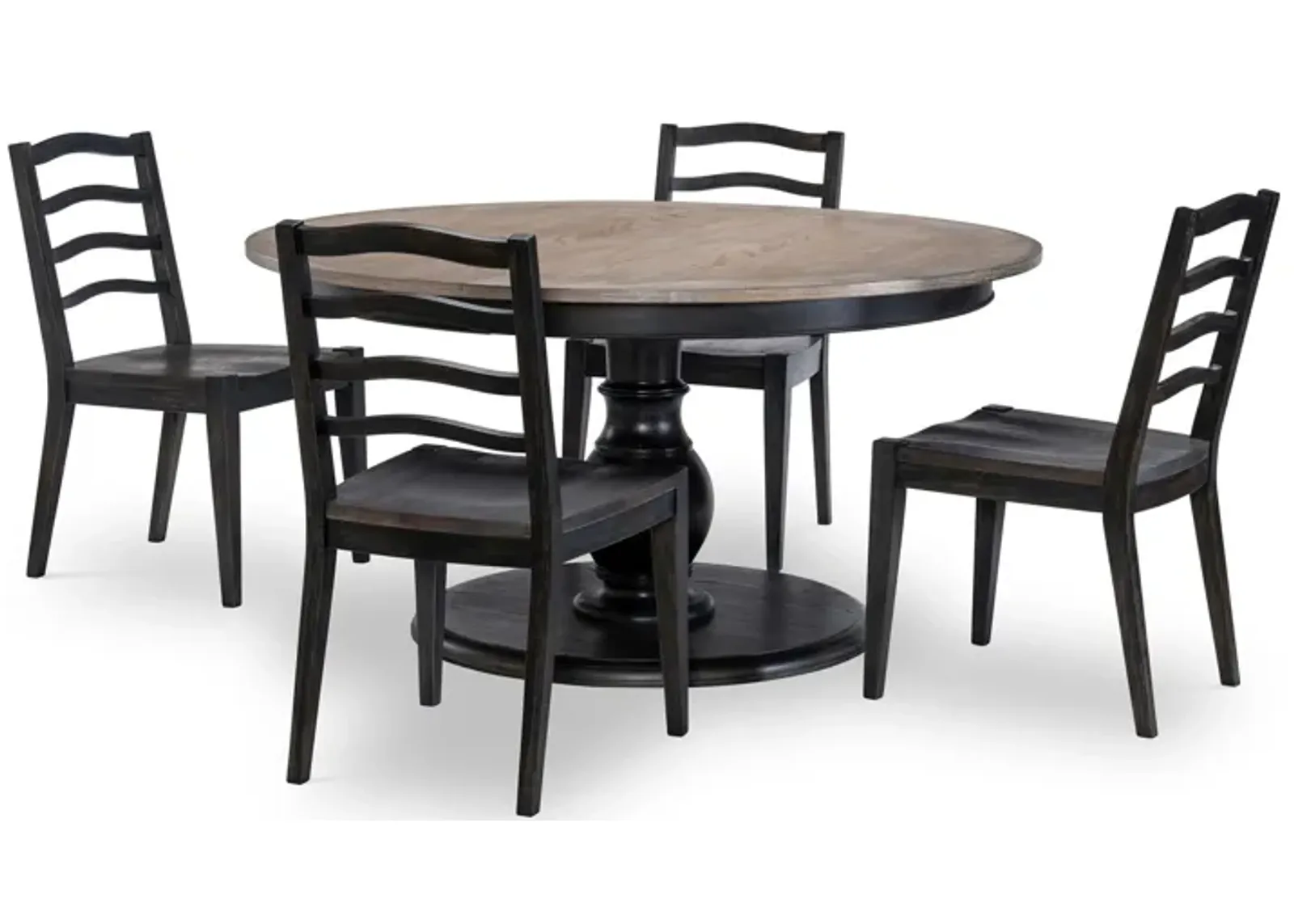 Hensley 5-Pc Round Dining Set