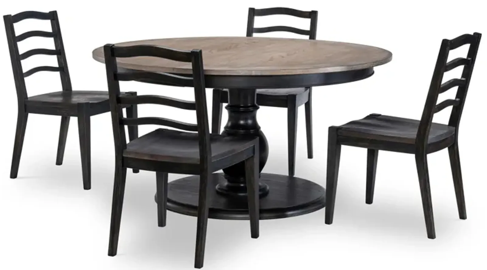 Hensley 5-Pc Round Dining Set