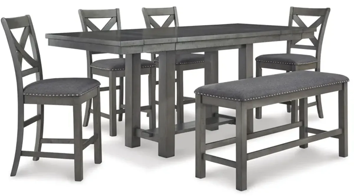 Myshanna 4-Pc Counter Dining Set