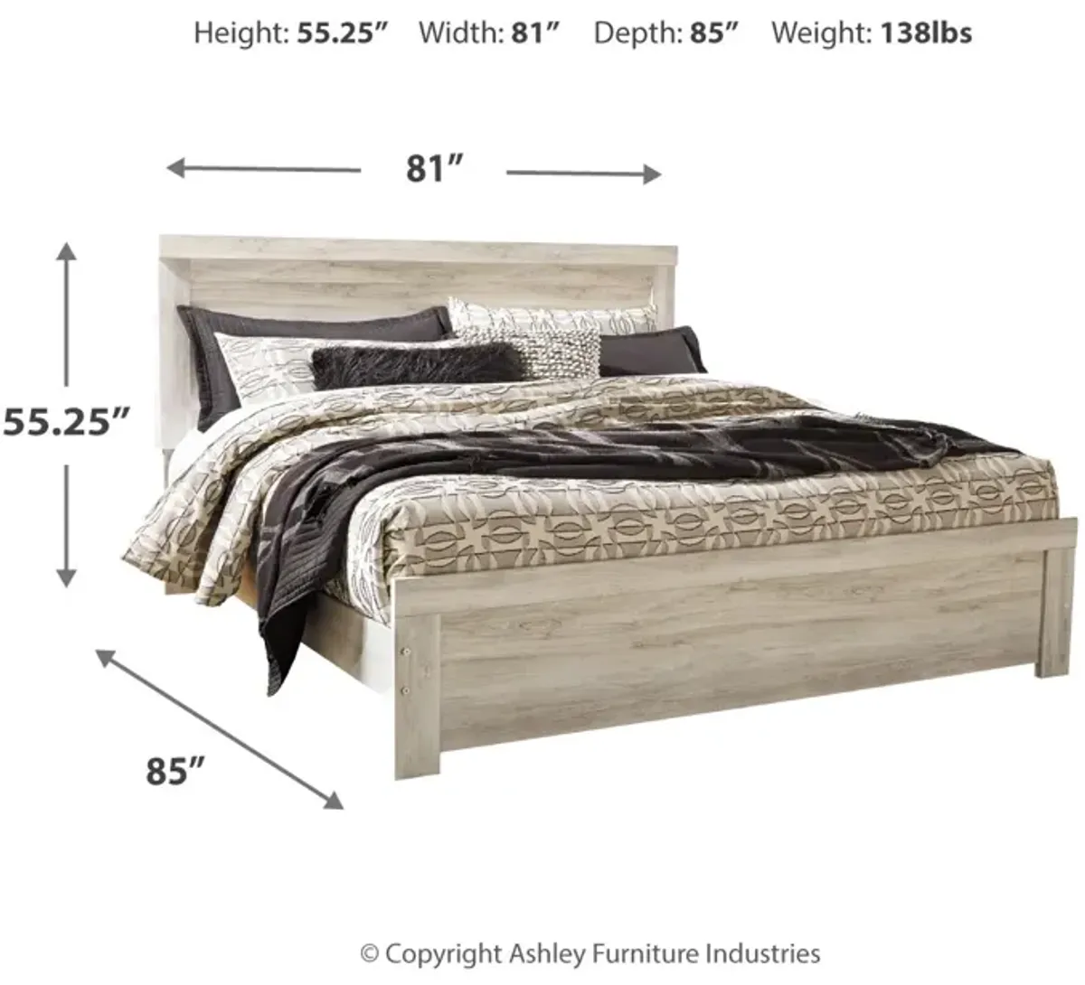 Bellaby King Panel Bed