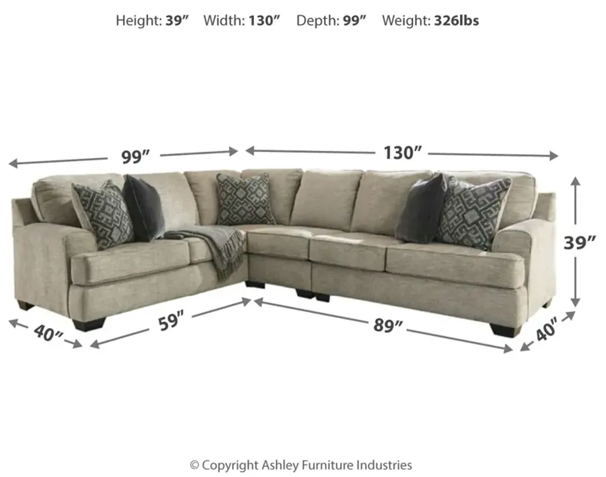 Bovarian 3-Piece Sectional