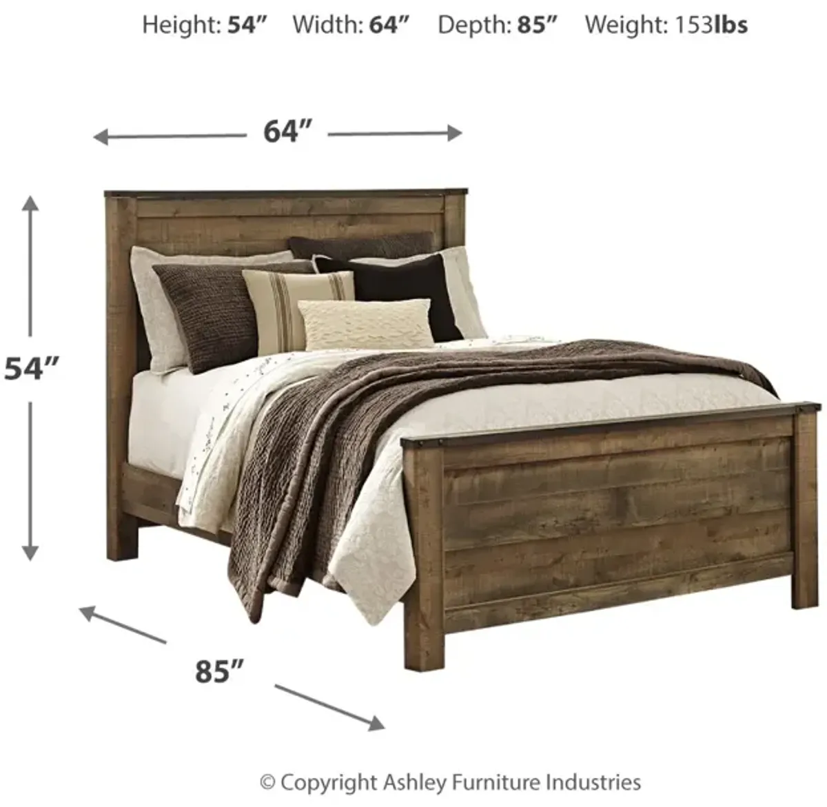 Trinell Queen Panel Bed