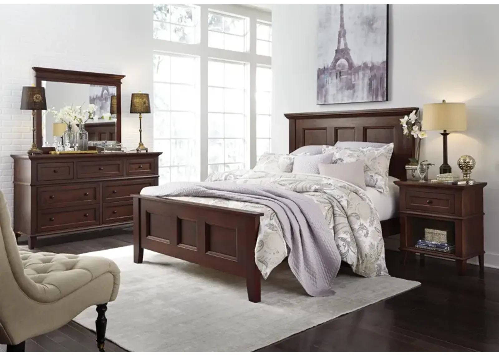 Brentwood Queen Panel Bed