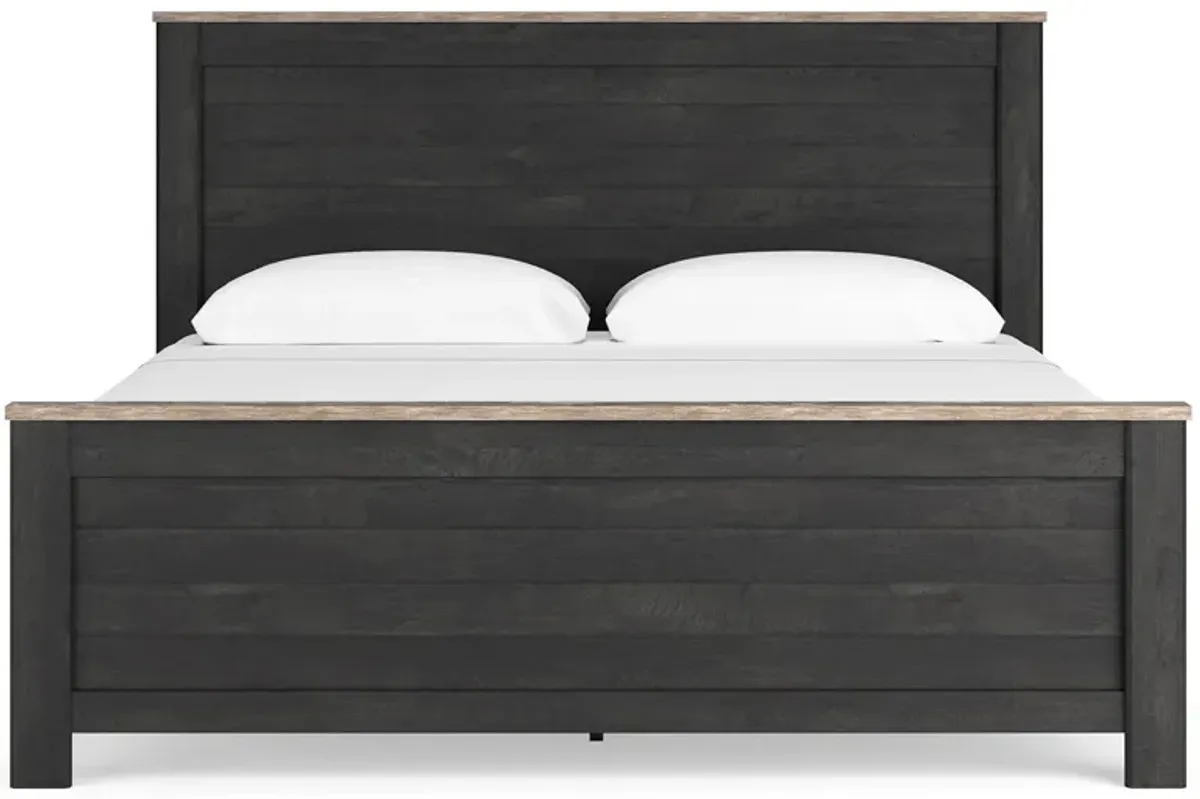 Nanforth King Panel Bed