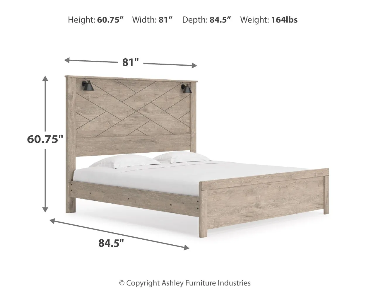 Senniberg King Panel Bed