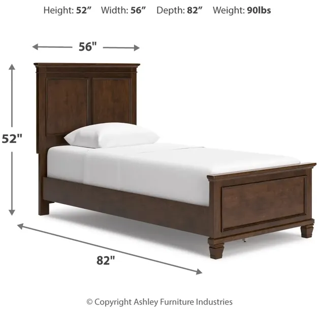 Danabrin Twin Panel Bed