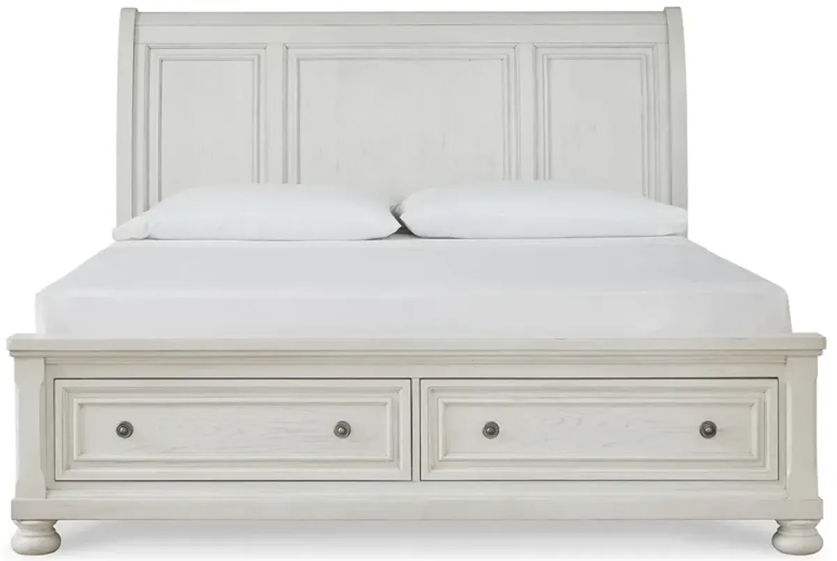 Robbinsdale Sleigh Storage Bed Queen