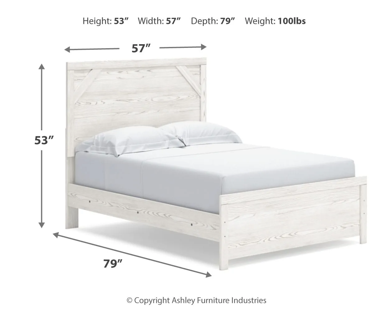 Gerridan Full Panel Bed