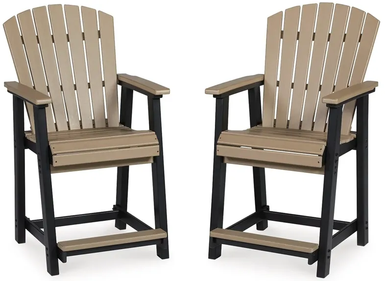 Fairen Trail Outdoor Counter Height Bar Stool (Set Of 2)