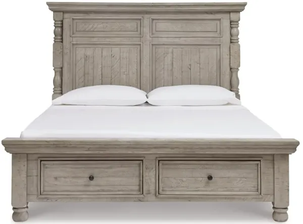 Harrastone King Storage Bed
