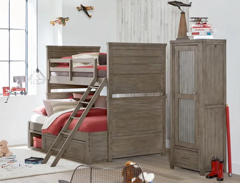 Bungalow Twin/full Bunk Bed