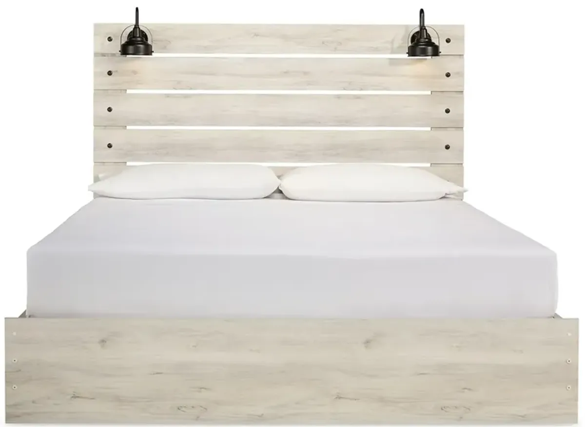 Cambeck King Panel Bed With 2 Storage Drawers