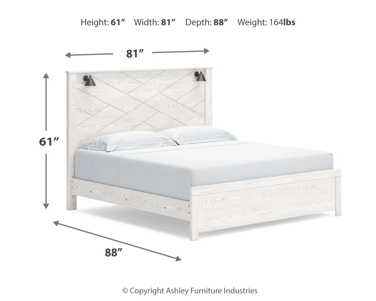 Gerridan King Panel Bed