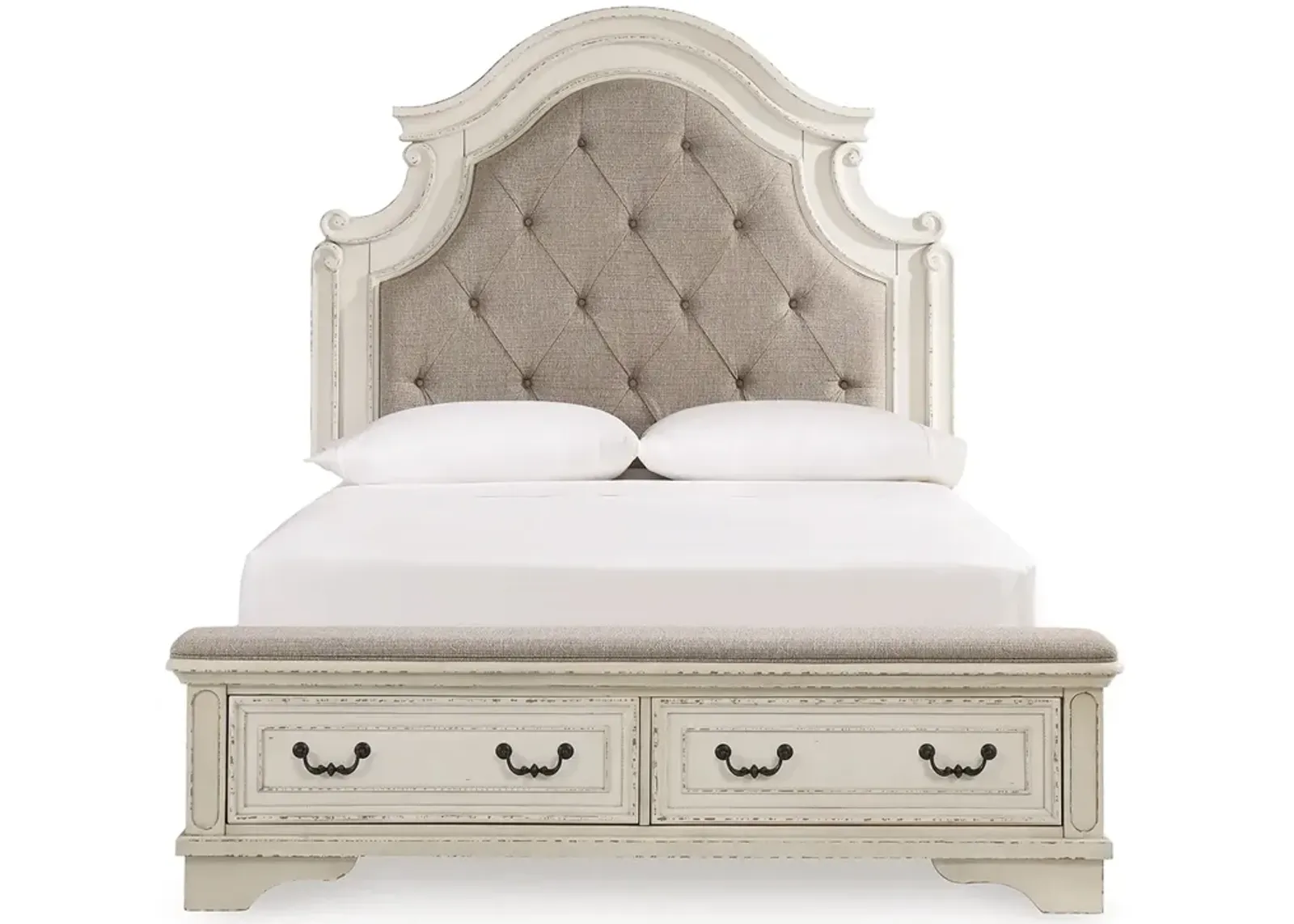 Realyn Queen Upholstered Storage Bed