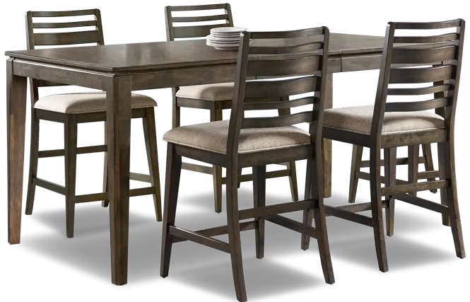 Kai 5-Pc Counter Height Dining Set