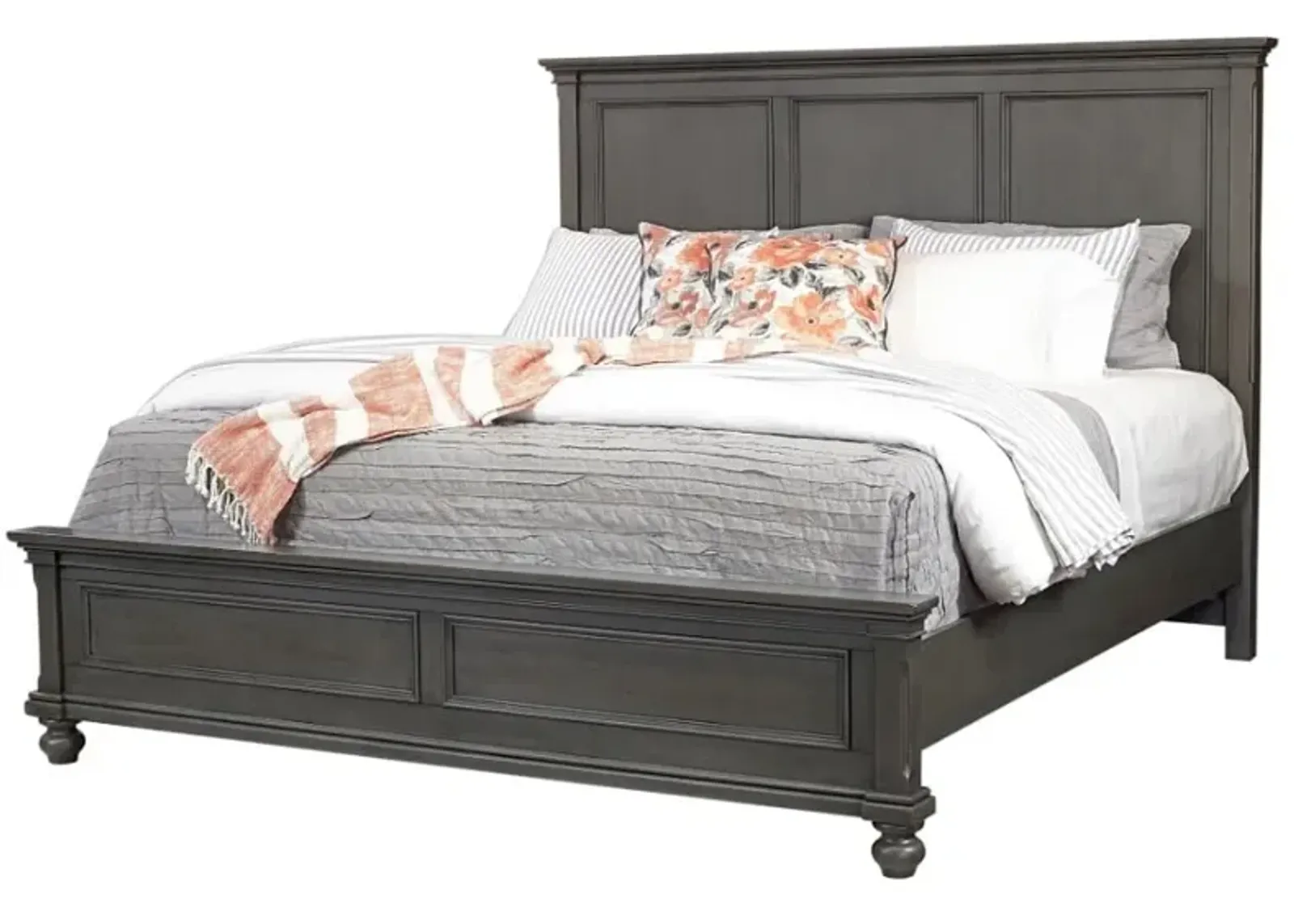 Oakford King Panel Bed