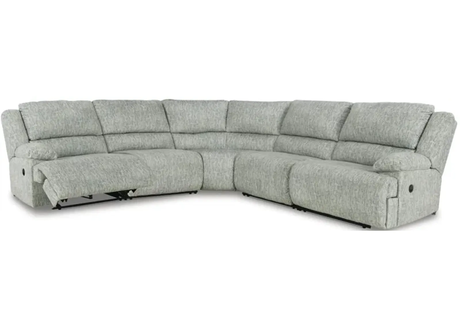 Mcclelland 5-Piece Reclining Sectional