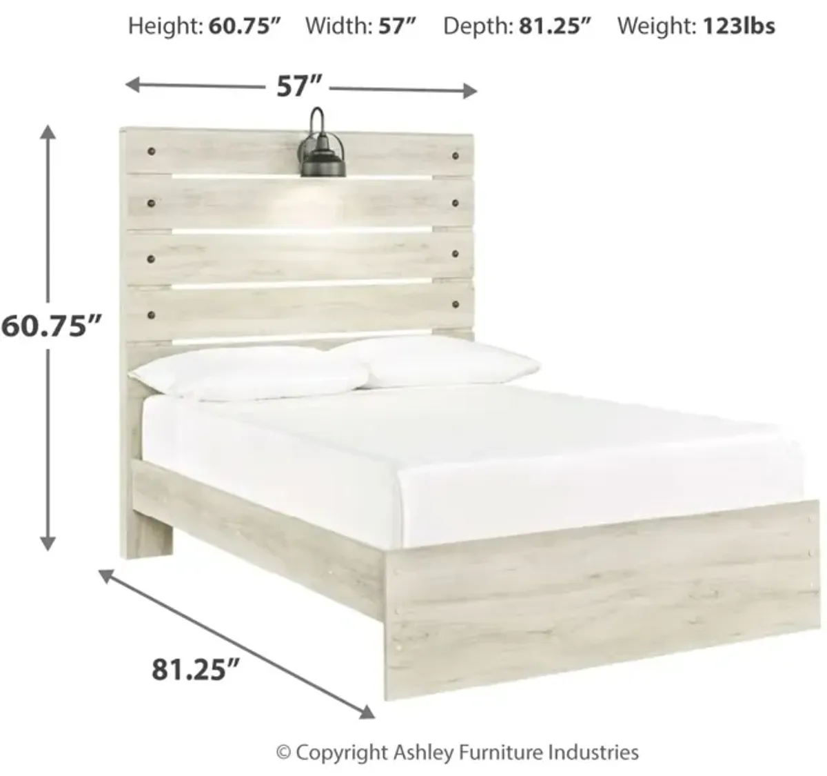 Cambeck Full Panel Bed