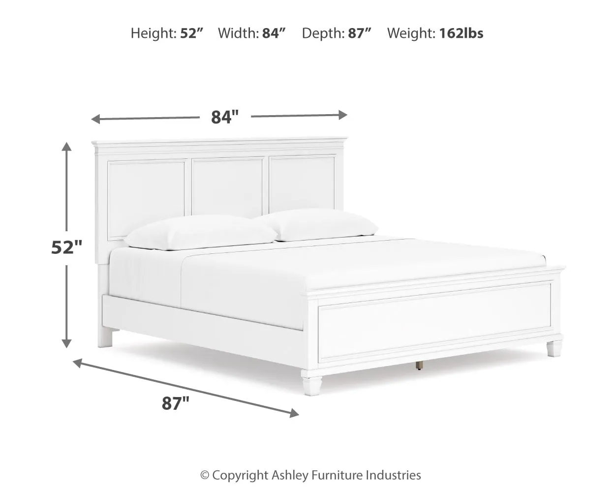 Fortman King Panel Bed