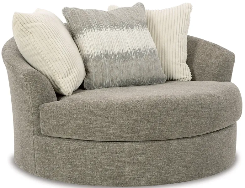 Creswell Oversized Swivel Accent Chair