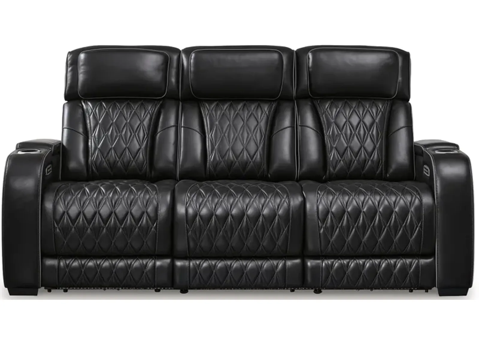 Boyington Power Leather Sofa